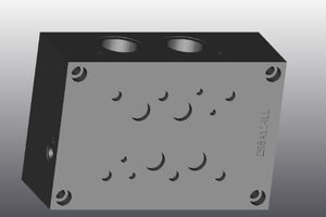 4-Wege-Verteilerblock