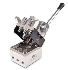 Schnellkupplung / gerade / hydraulisch / Aluminium