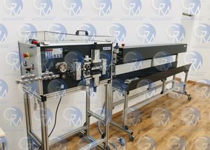 elektropneumatische Abläng- und Abisoliermaschine