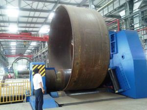 3-Walzen-Rundbiegemaschine / hydraulisch / konisch
