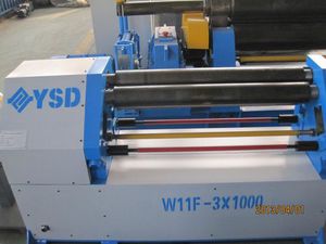 3-Walzen-Rundbiegemaschine / hydraulisch