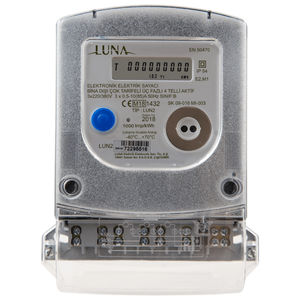 Elektrischer Energiezähler / 3-Phasen / wandmontiert / mit LCD-Display / 50 Hz