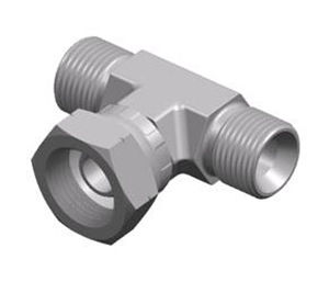 Gewindeanschluss / T / hydraulisch / außen/innen