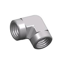 Innengewindeanschluss / 90°-Winkel / hydraulisch / innen/innen