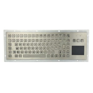 Tastatur / gebürsteter Edelstahl