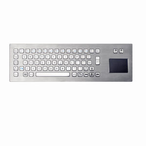 Tastatur / gebürsteter Edelstahl 1