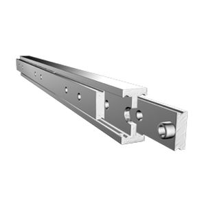 voll ausziehbare Linear-Gleitschiene