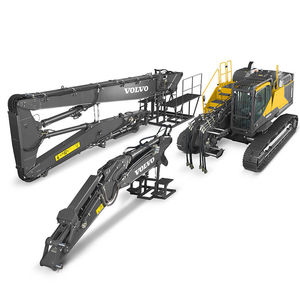 großformatiger Bagger