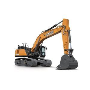 großformatiger Bagger