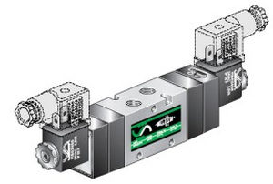 magnetbetriebenes Pneumatik-Wegeventil 1