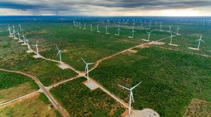Windkraftanlage mit Planetengetriebe