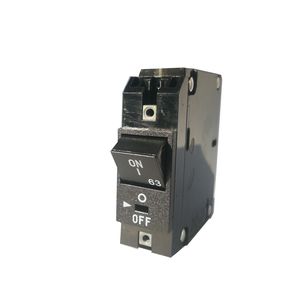 hydraulisch-magnetischer auf Schutzschalter / einpolig / manuelles Rücksetzen / Wipp