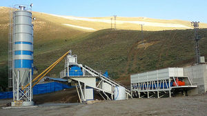 mobile Betonmischanlage