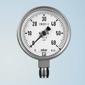 Manometer mit Zifferblatt-Anzeige 1