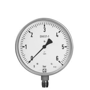 Manometer mit Zifferblatt-Anzeige 1