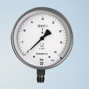 Manometer mit Zifferblatt-Anzeige 1