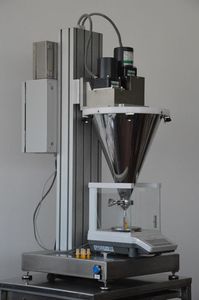 halbautomatische Dosieranlage