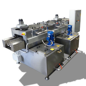 Wasser-Durchlaufreinigungsanlage / für Industrieanwendungen / mit Trockner / Bläser