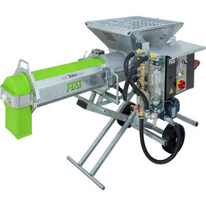 elektrischer Betonmischer / mobil / kontinuierlich / horizontal