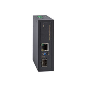 Medienwandler / Gigabit-Ethernet / DIN-Schienen / Schrank