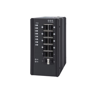Ethernet-Switch / managed / 12 Ports / DIN-Schienen / redundant