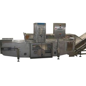 Entstrunk- und Schneidmaschine / für Kürbisse