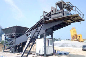 mobile Betonmischanlage