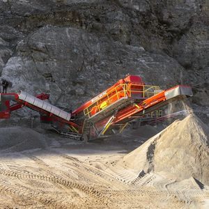 Trockensiebungs-Siebmaschine