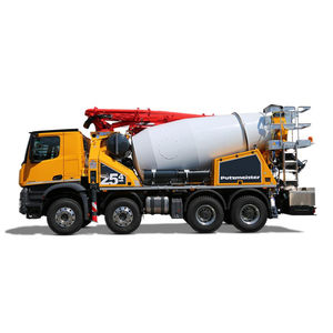 Fahrmischer-Betonpumpe 1