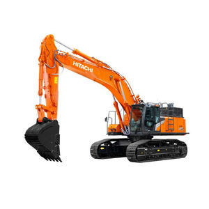 großformatiger Bagger