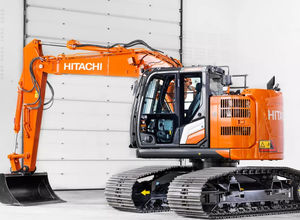 mittelgroßer Bagger