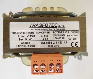 einphasiger Transformator