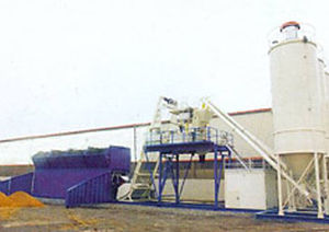 mobile Betonmischanlage