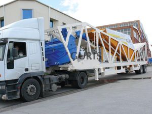 mobile Betonmischanlage