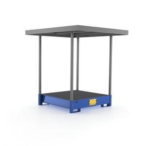 Auffangpalette für Fässer 1