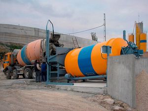 Recycling-Anlage / Beton