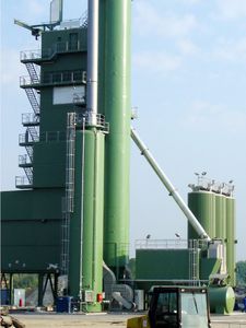 Silo für Asphalt