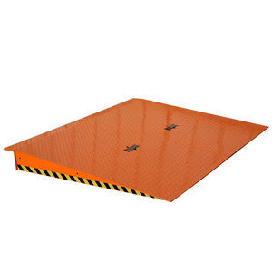 Laderampe für Container