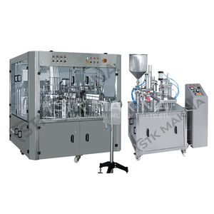 Abfüllanlage für die Lebensmittelindustrie / für Milchprodukte / für Töpfe