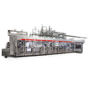 automatische Abfüllmaschine mit Traysealer