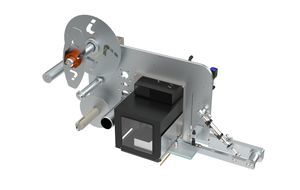 automatische Druck- und Etikettiermaschine