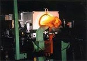 Leisten-Heizsystem / für Metallbarren / per Induktion