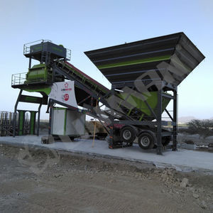 mobile Betonmischanlage