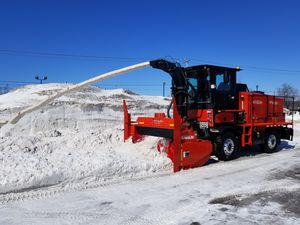 Schneefräse für Kompaktlader