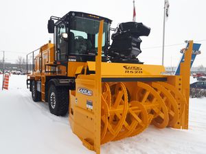 Schneefräse für Kompaktlader