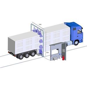 Sprühdesinfektionsanlage