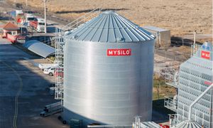 Silo / galvanisiertem Stahl 1