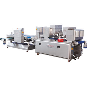 Produktionsanlage für Spritzgebäck / mit Extruder