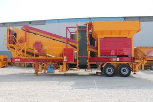 Siebmaschine für Steinbrüche