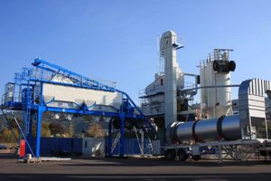 mobiler Asphaltmischanlage